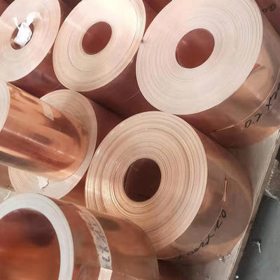 Σπείρα λουρίδων χαλκού φωσφόρων CuSn6 C5191 CuSn8 C5210 για τους ηλεκτρονικούς συνδετήρες