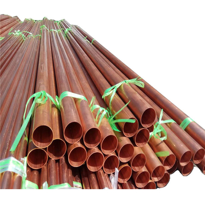 1/2 σωλήνας 3/8 1/4 C1100 ASTM τριχοειδής χαλκού χαλκού σωλήνων κόκκινος